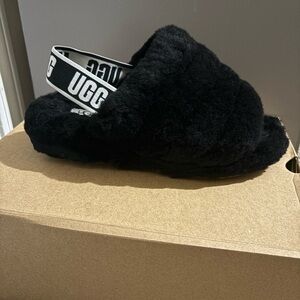Size 7 - UGG Logo Slide, “Fluff Yeah”